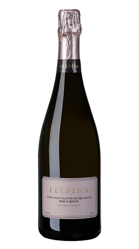 Wine Felsina Vino Spumante Brut Rose Metodo Classico