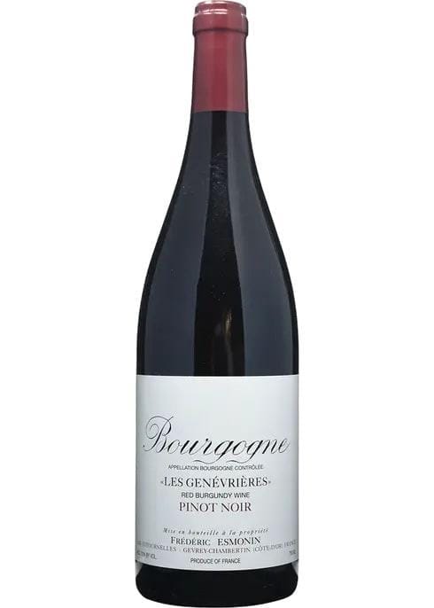 Wine Frederic Esmonin Les Genevrieres Bourgogne Rouge