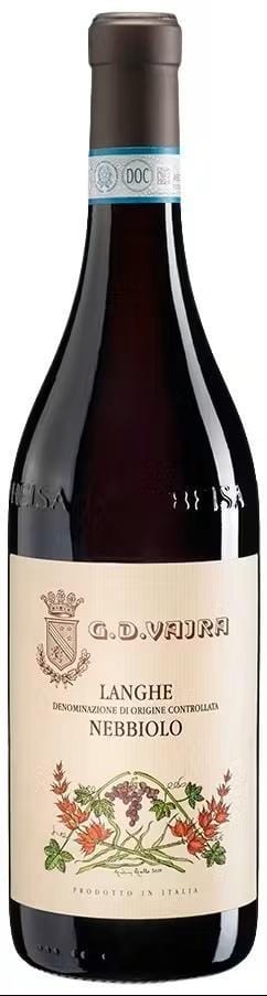 Wine G.D. Vajra Nebbiolo Langhe DOC