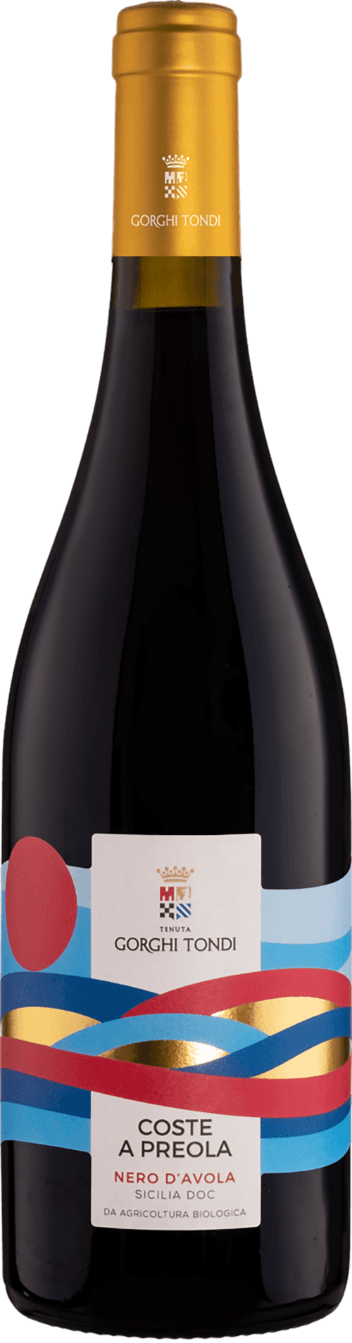 Wine Gorghi Tondi Coste a Preola Nero d'Avola Sicilia DOC