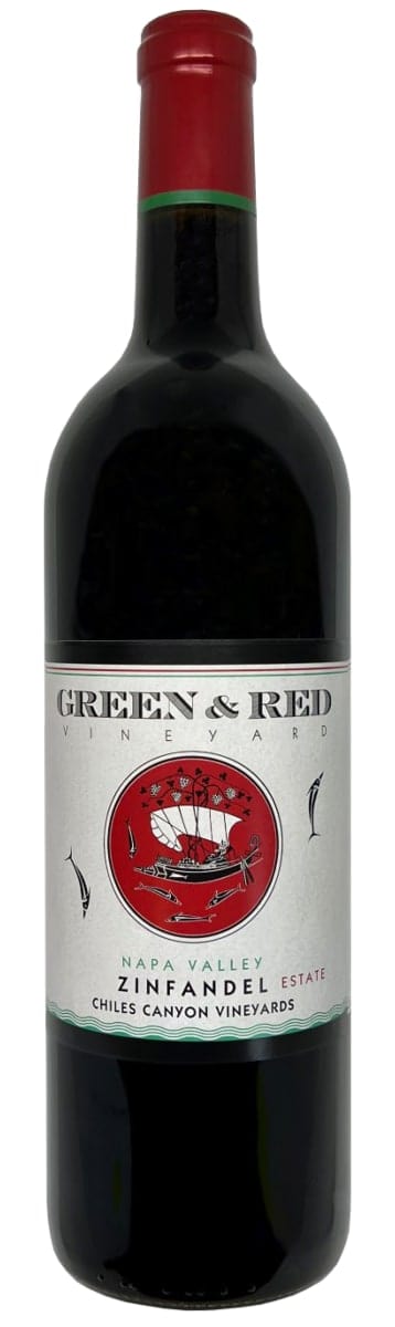 Wine Green and Red Chiles Canyon Estate Zinfandel