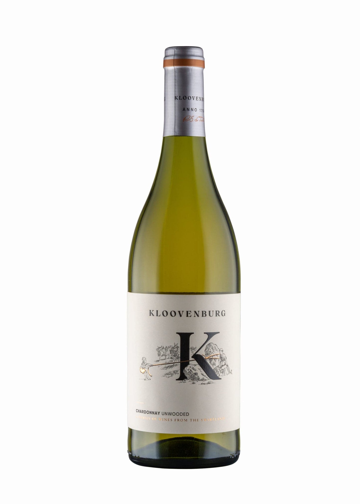 Wine Kloovenburg Unwooded Chardonnay