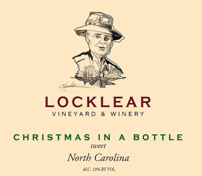 Wine Locklear Christmas in a Bottle