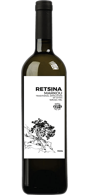 Wine Markou Vineyards Retsina
