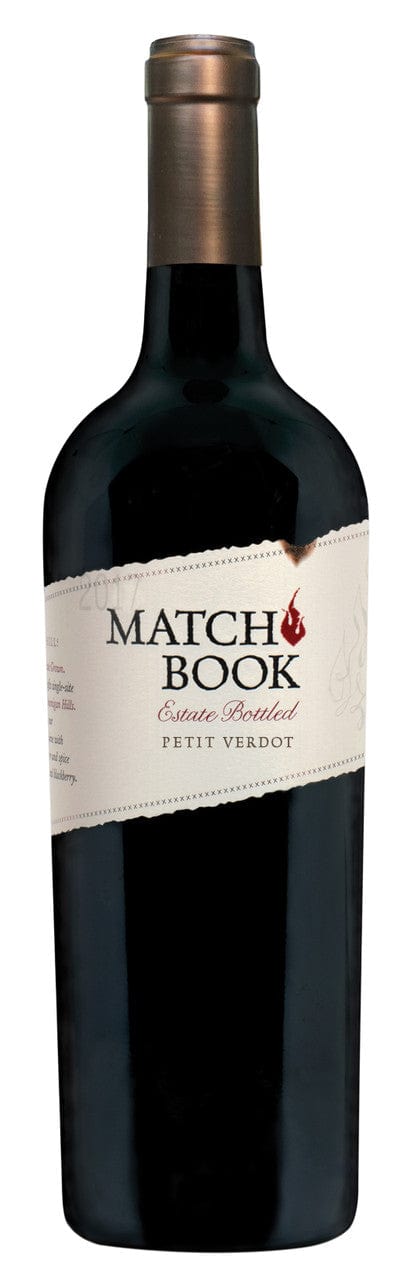 Wine Matchbook Petit Verdot Dunnigan Hills