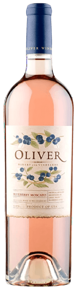 Wine Oliver Winery Blueberry Moscato