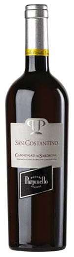 Wine Poderi Parpinello San Costantino Cannonau di Sardegna DOC