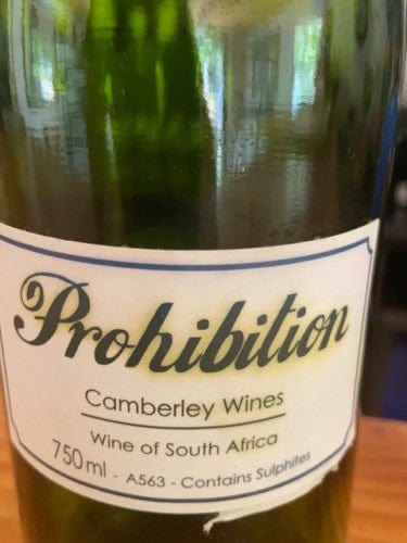 Wine Prohibition White