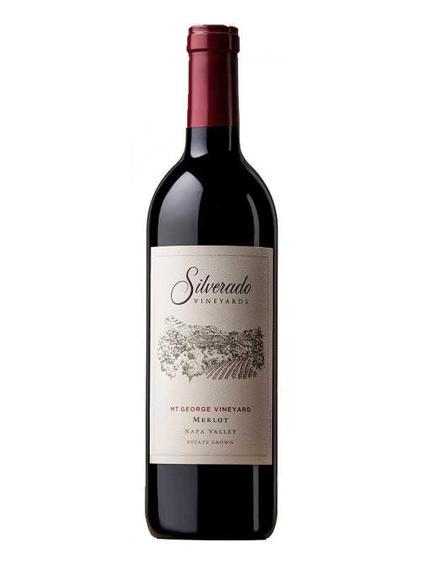 Wine Silverado Vineyards Mt George Merlot Napa Valley