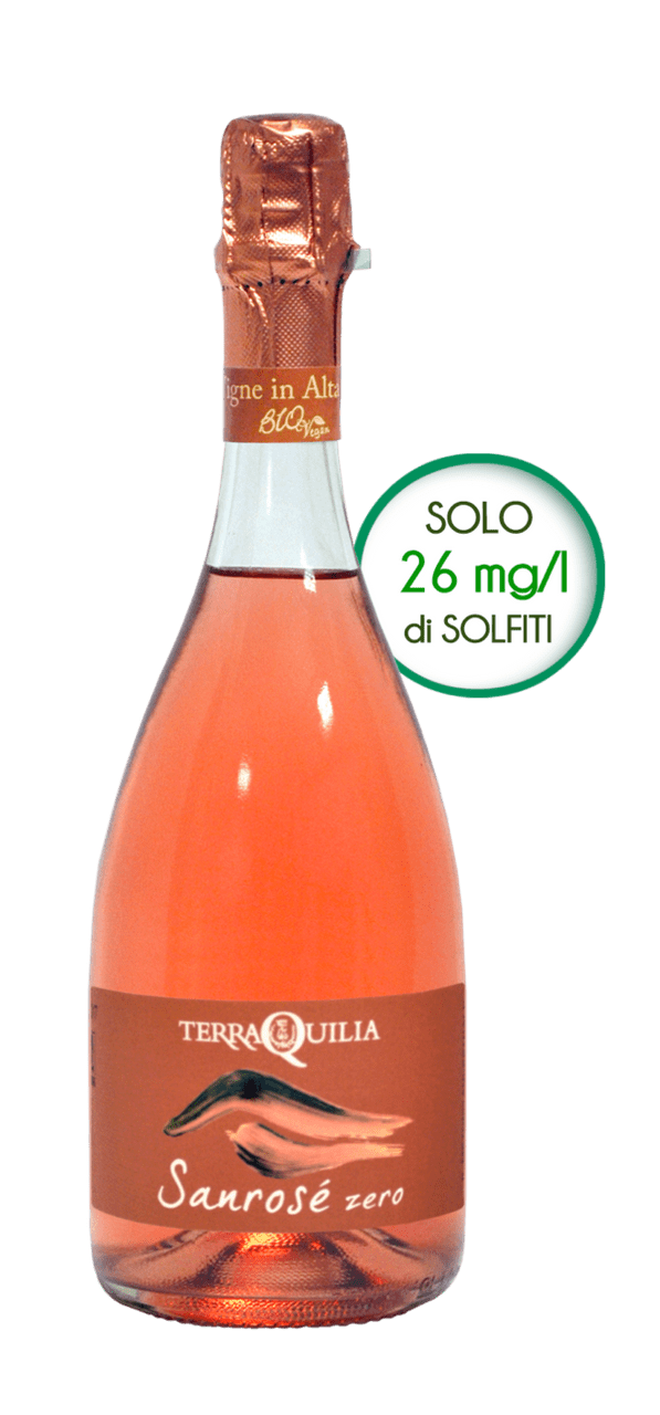 Wine TerraQuilia SanRose Zero Rosato dell'Emilia IGP
