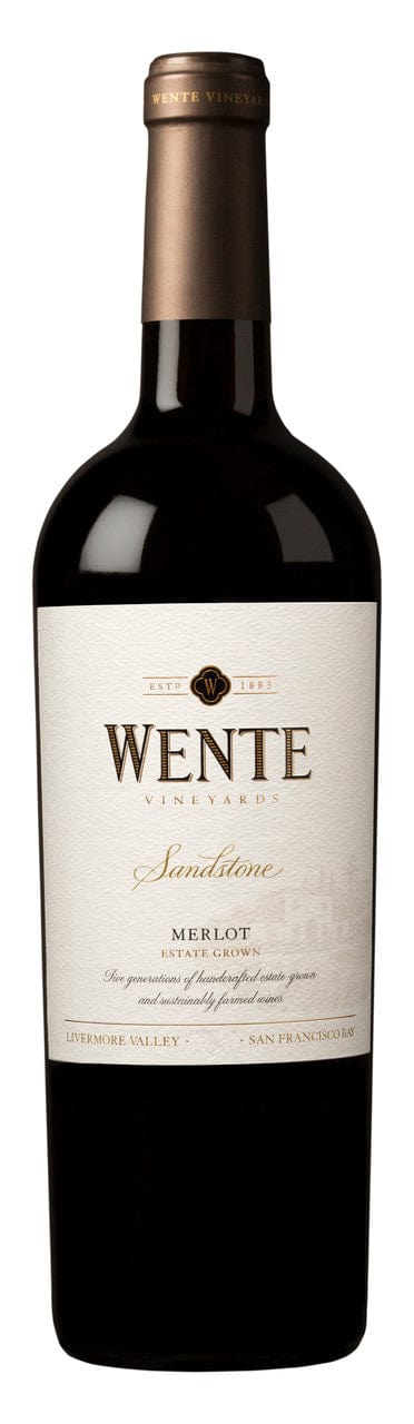 Wine Wente Sandstone Merlot Livermore Valley