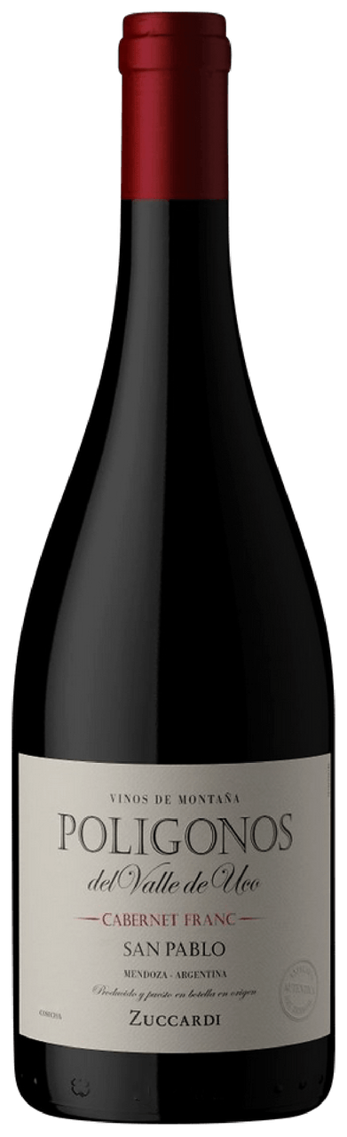 Wine Zuccardi Cabernet Franc Poligonos del Valle de Uco San Pablo